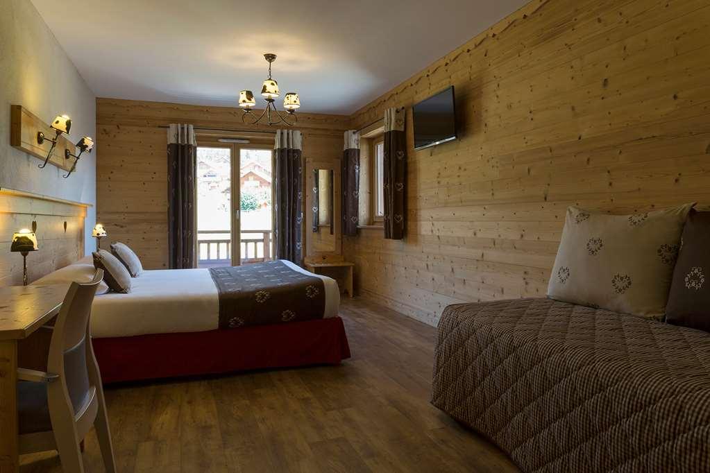 Chalet Htel Le Beausoleil The Originals Relais Hotell Fontcouverte-la-Toussuire Rom bilde